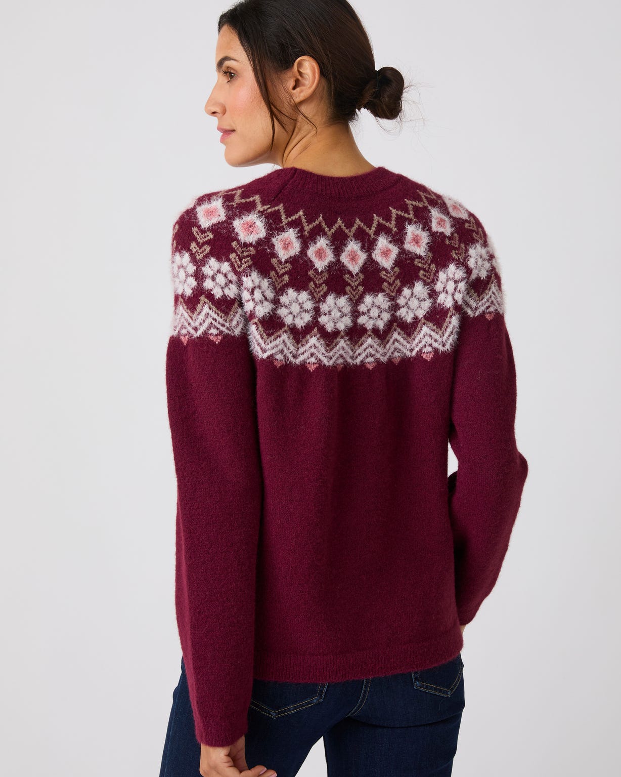 Pull jacquard Thermolactyl