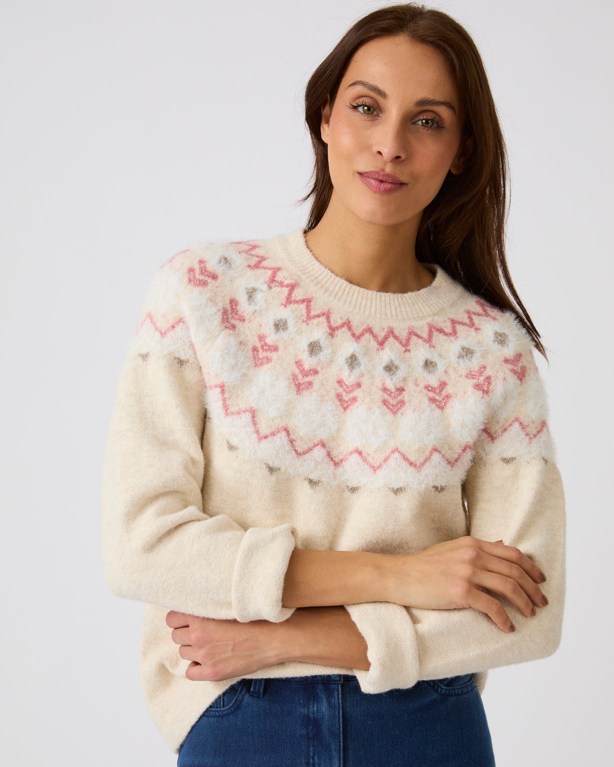 Pull jacquard Thermolactyl