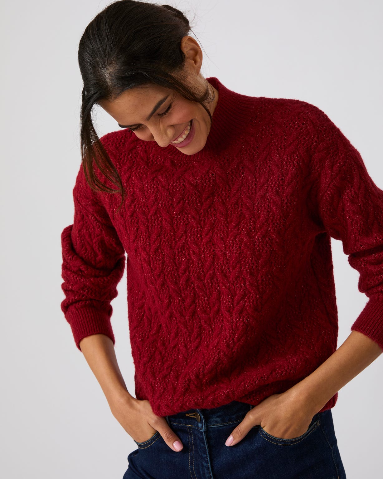 Pull à torsades fantaisie Thermolactyl