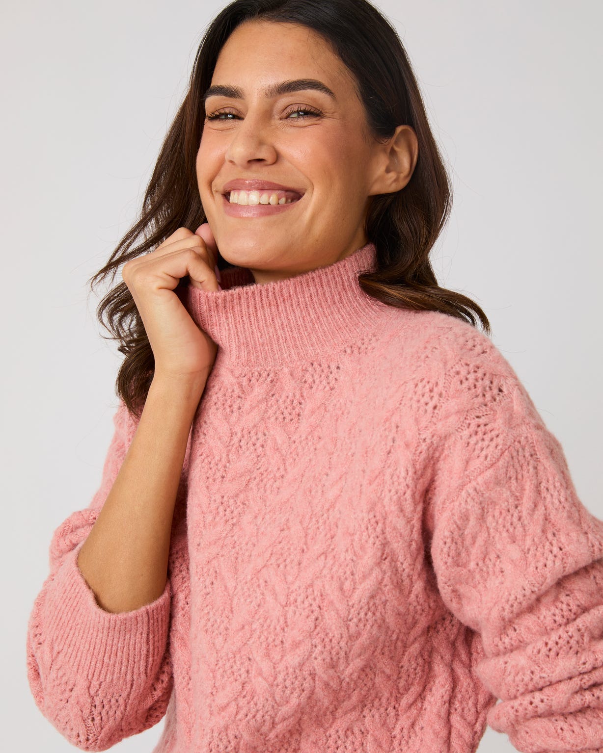 Pull à torsades fantaisie Thermolactyl