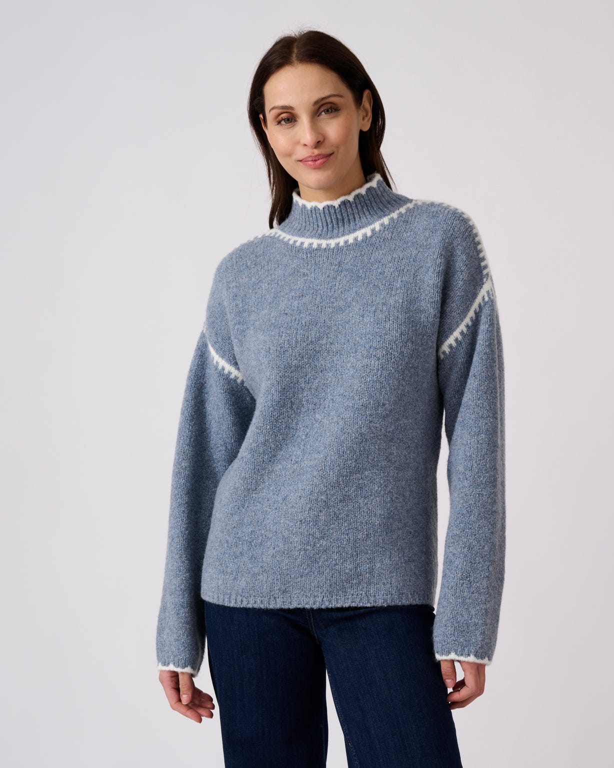 Pull détails contrastants Thermolactyl