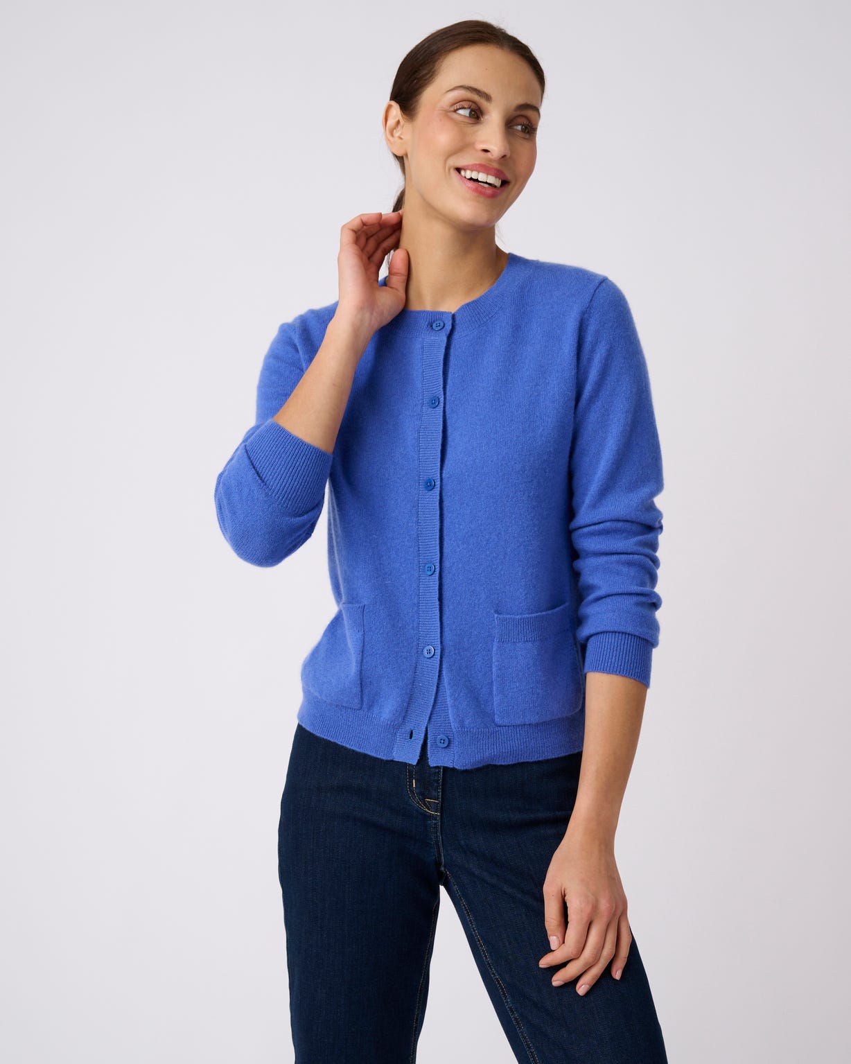 Cardigan pur cachemire
