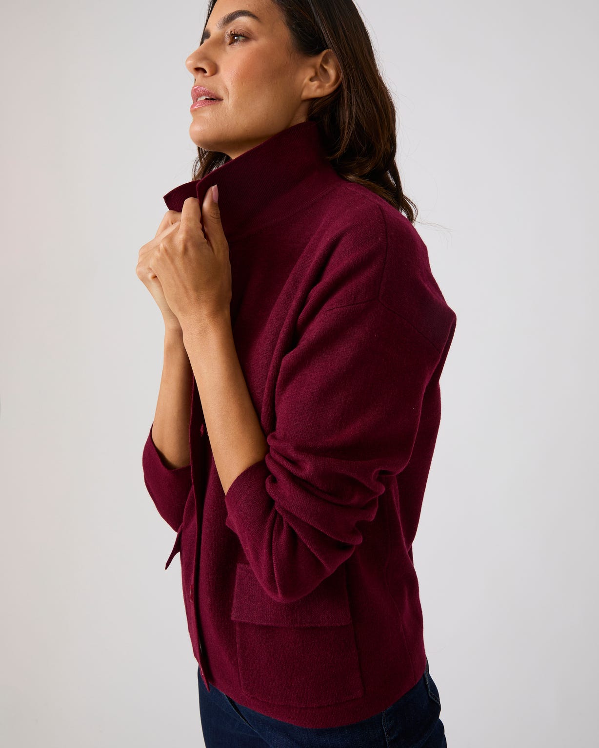 Cardigan col polo Thermolactyl