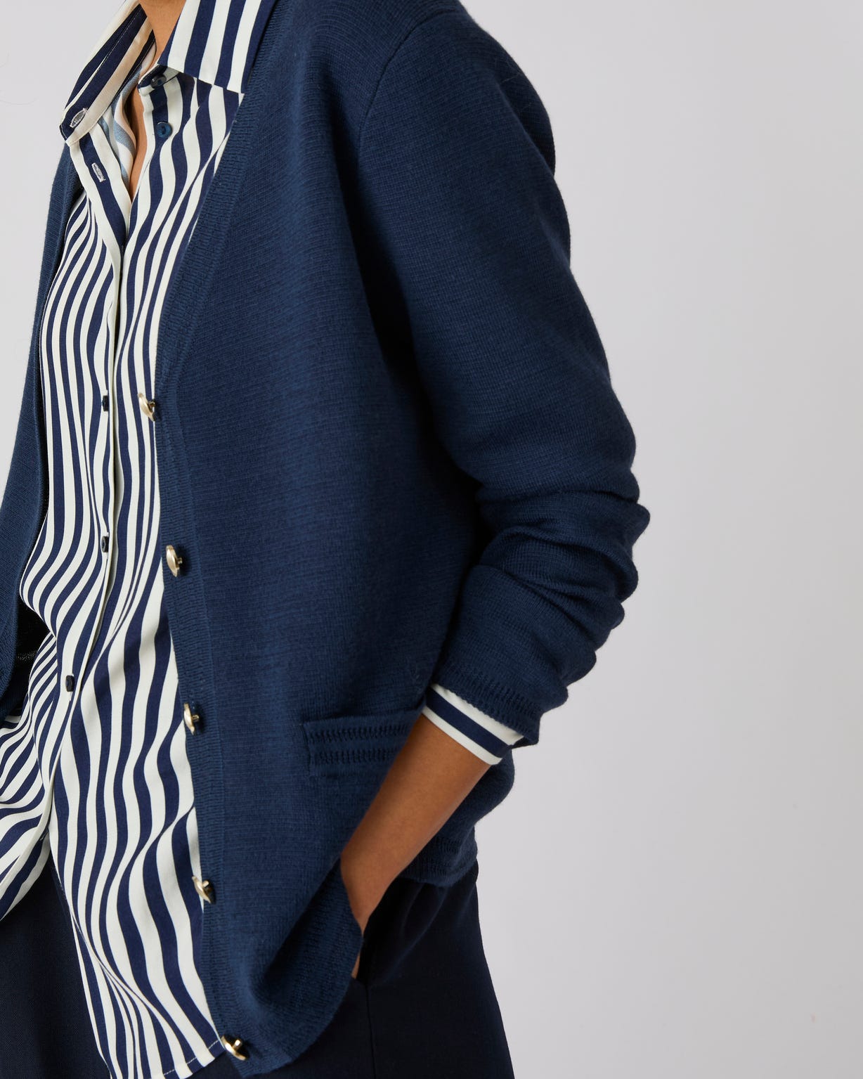 Gilet maille milano 50% laine mérinos