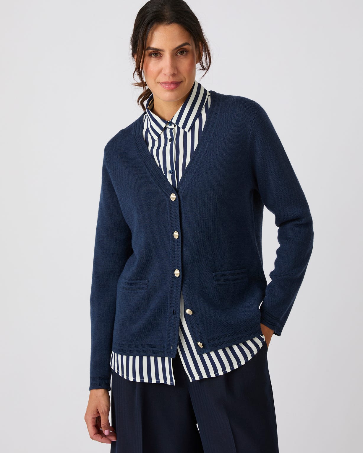 Gilet maille milano 50% laine mérinos