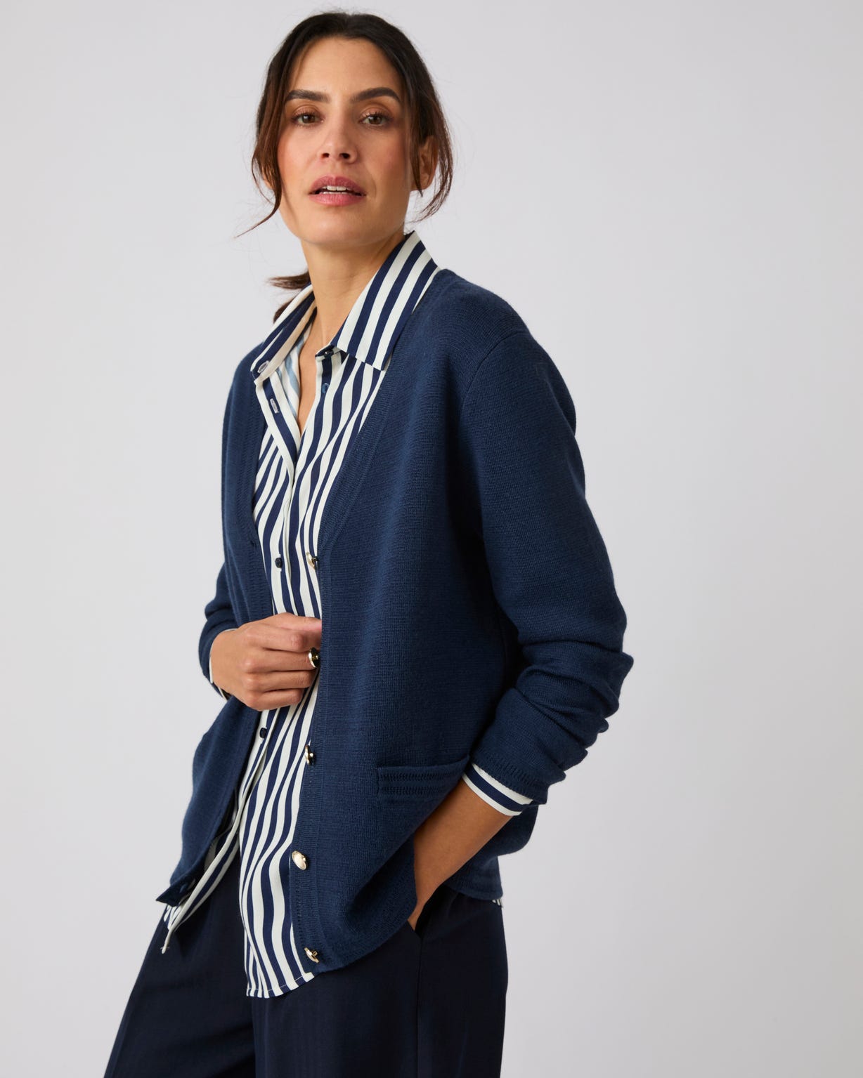 Gilet maille milano 50% laine mérinos