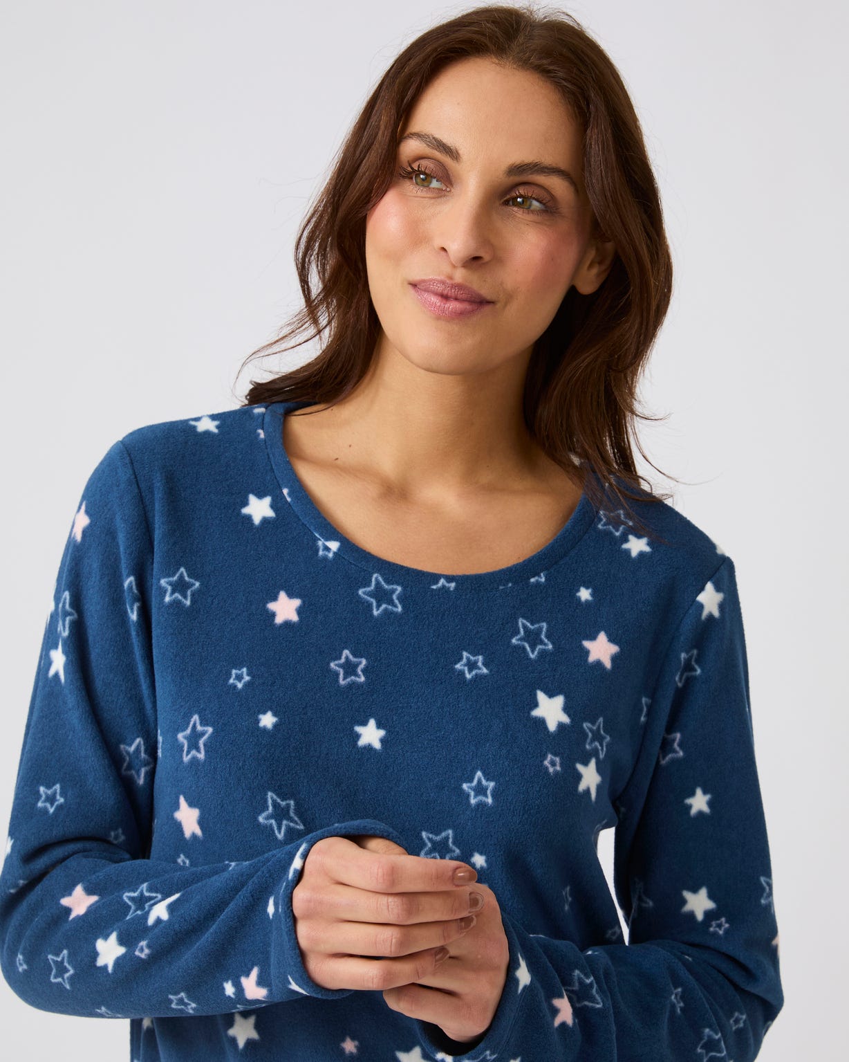 Chemise de nuit Thermolactyl en micropolaire