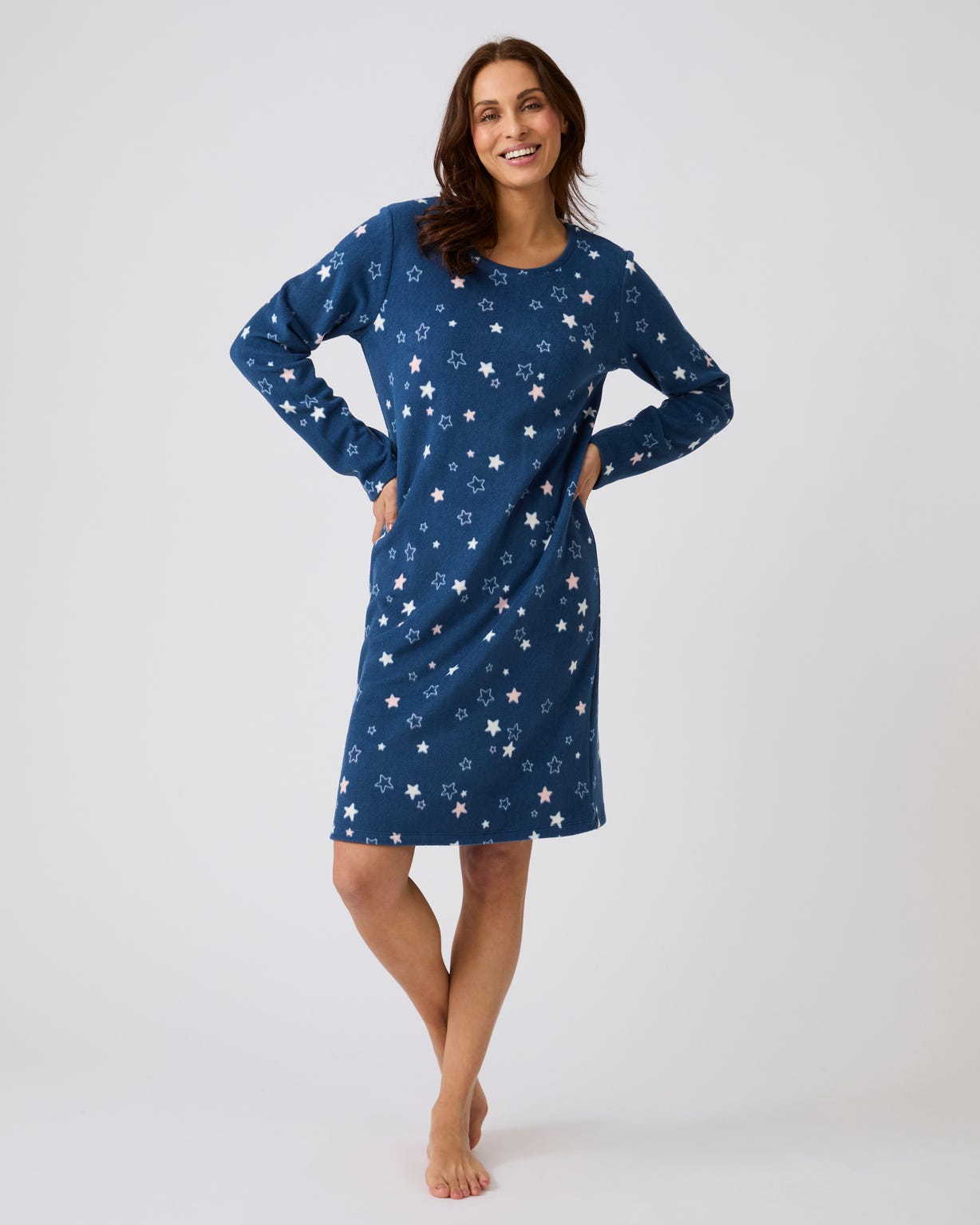 Chemise de nuit Thermolactyl en micropolaire