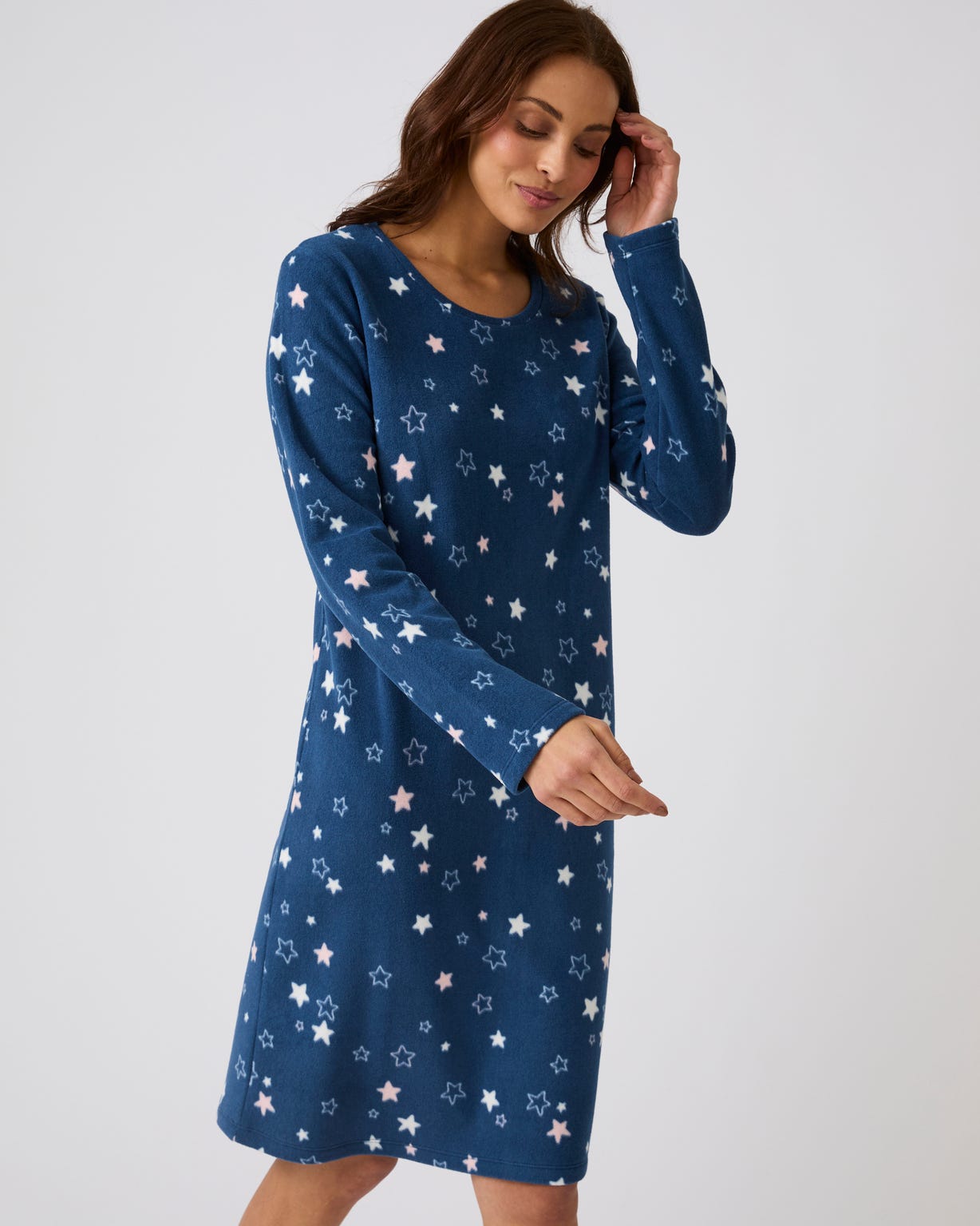 Chemise de nuit Thermolactyl en micropolaire