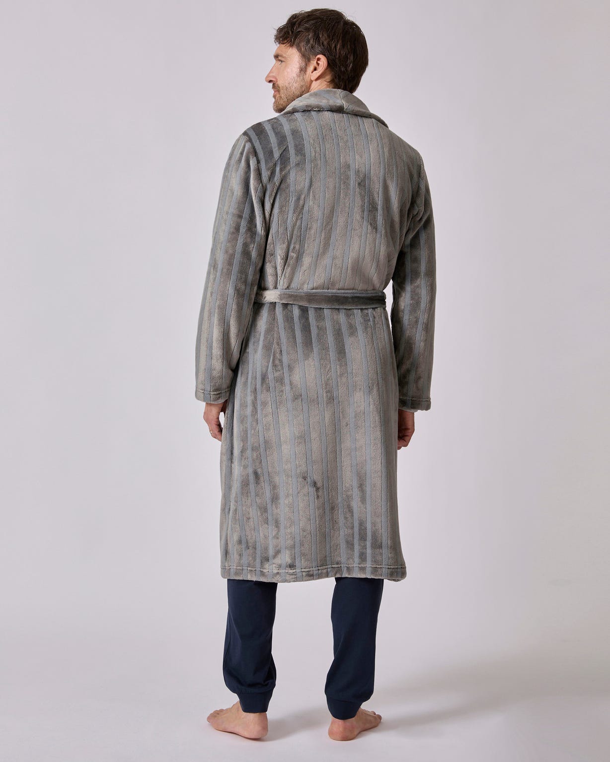 Robe de chambre Thermolactyl en maille jacquard