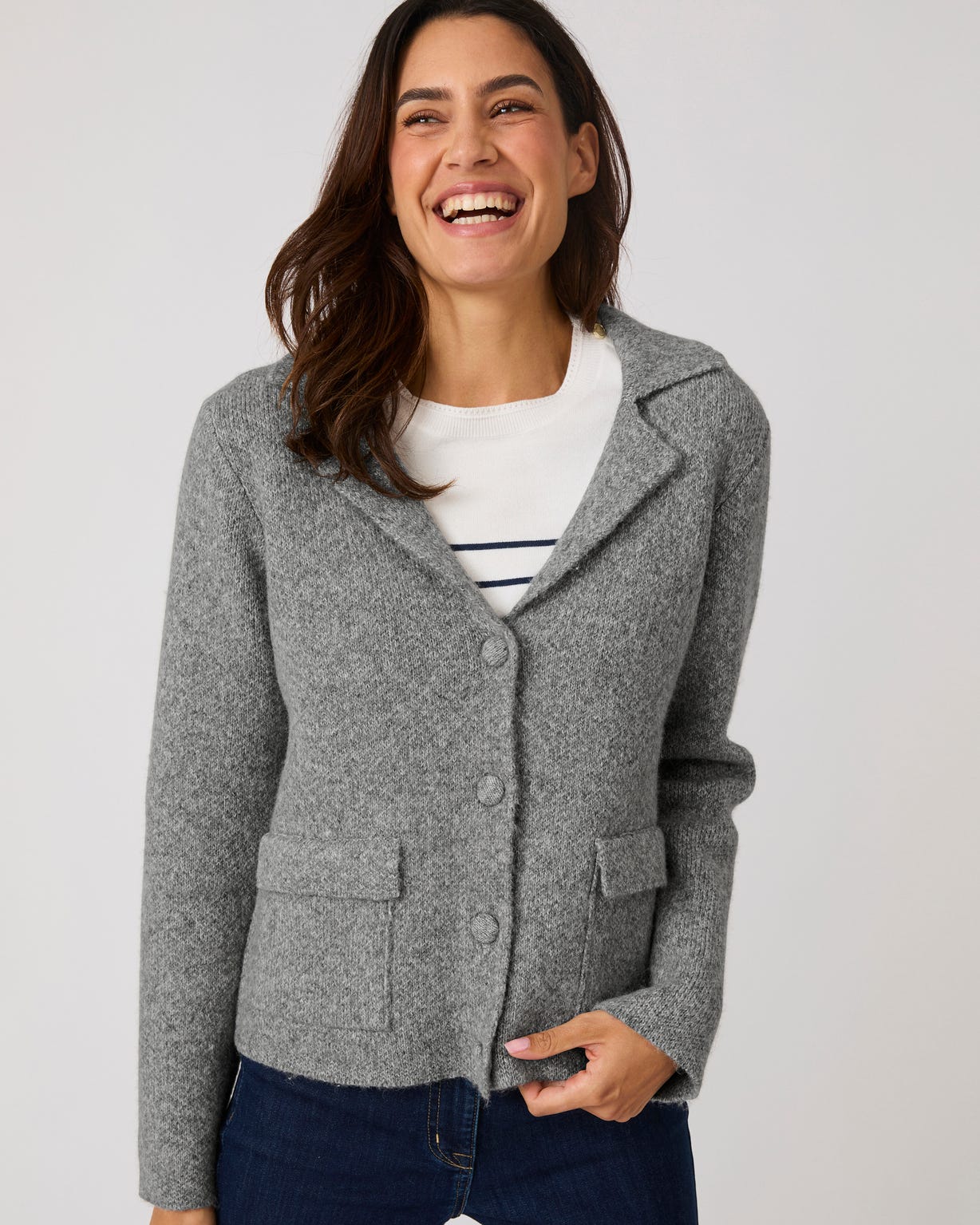 Gilet-veste col tailleur