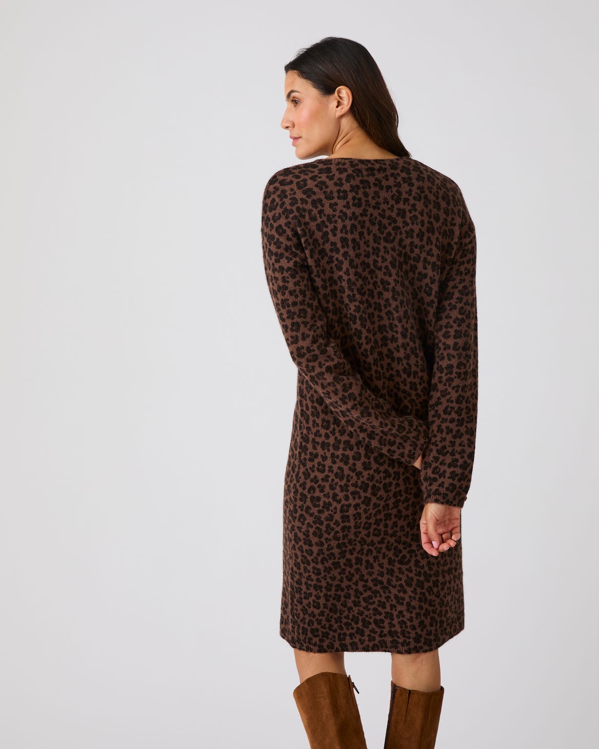 Robe-pull imprimé animalier Thermolactyl