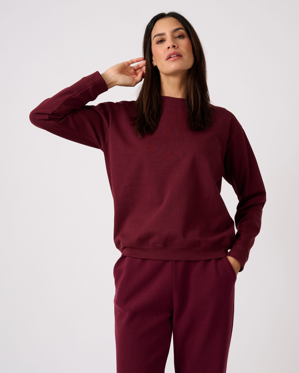 Sweat-shirt en molleton