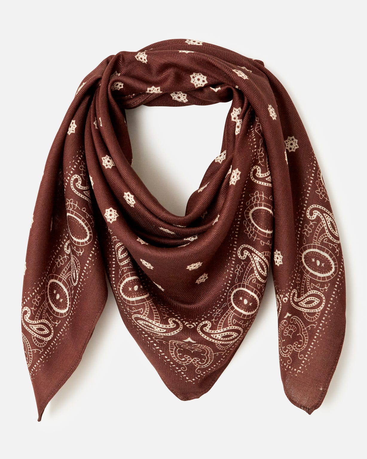Foulard imprimé graphique