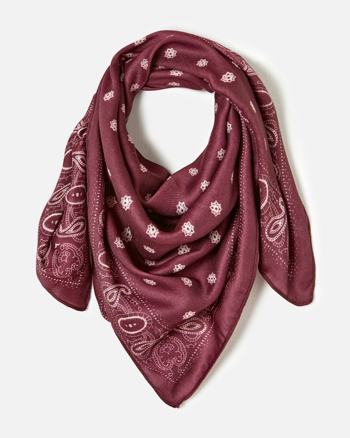 Foulard imprimé graphique
