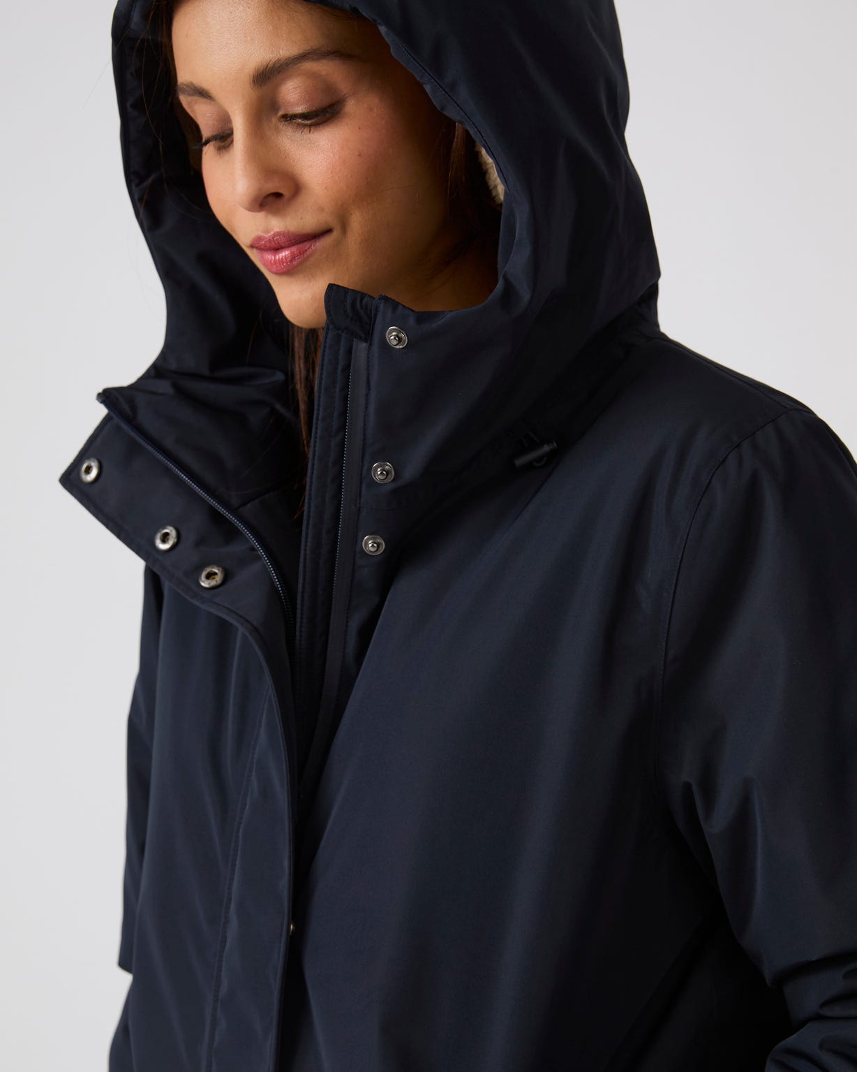 Parka Thermolactyl RainProtect by Damart, doublée maille sherpa