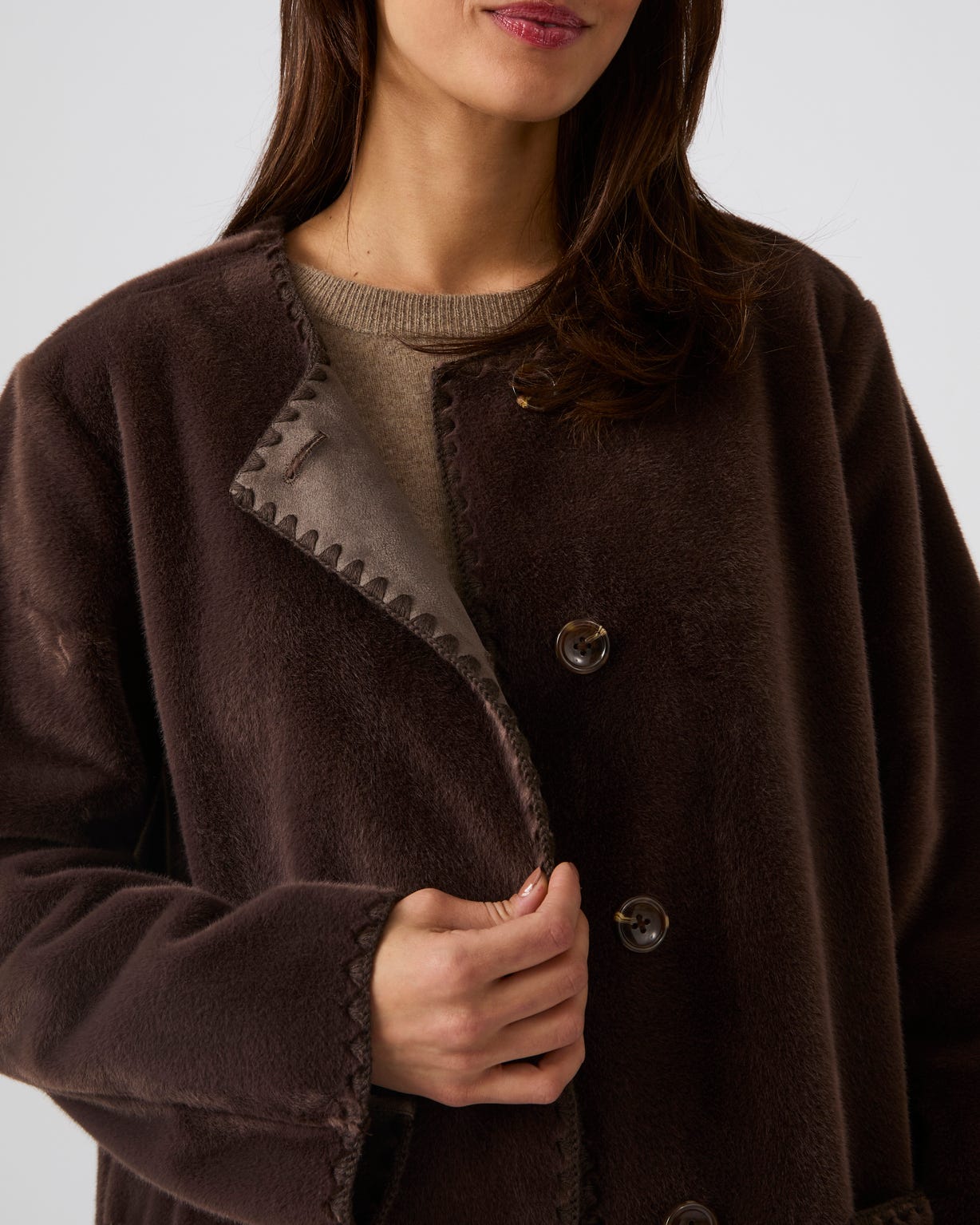 Manteau toucher doux