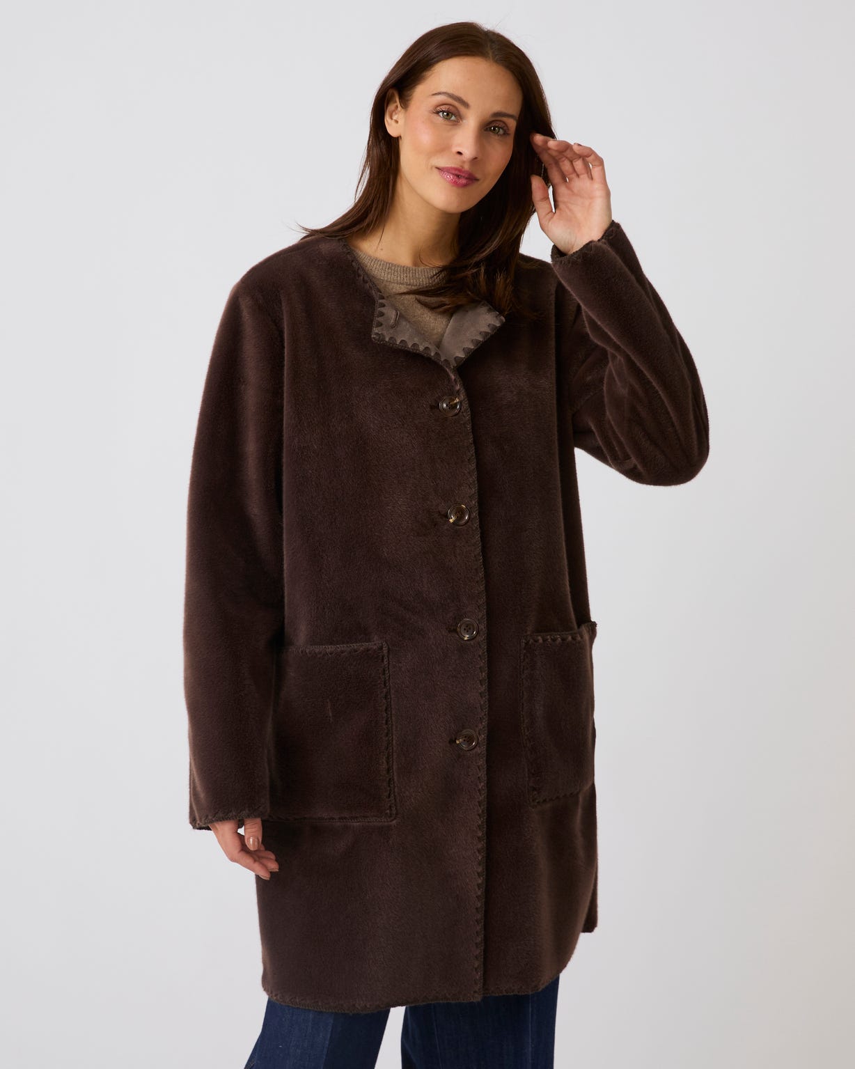 Manteau toucher doux