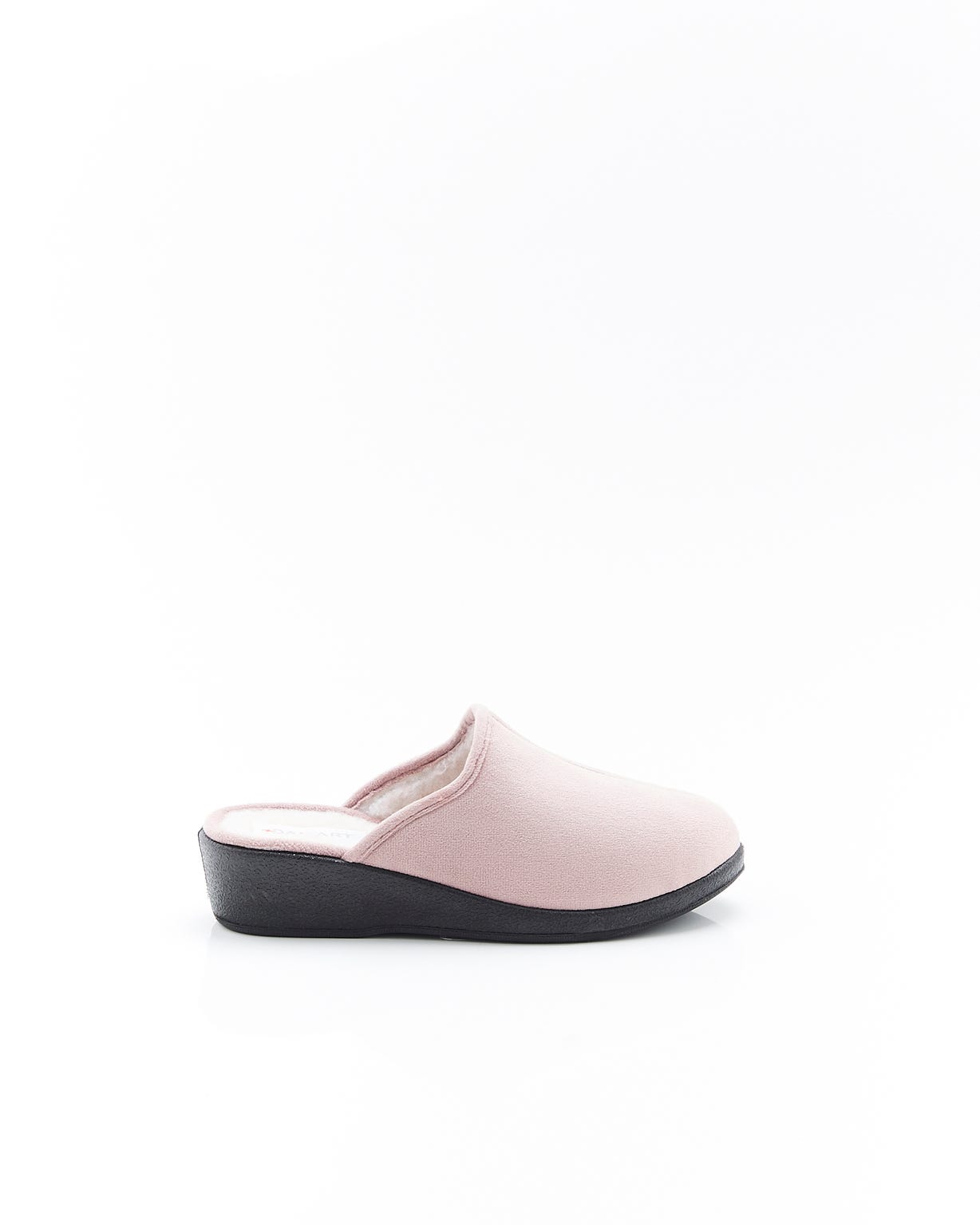 Mules compensées Thermolactyl en velours