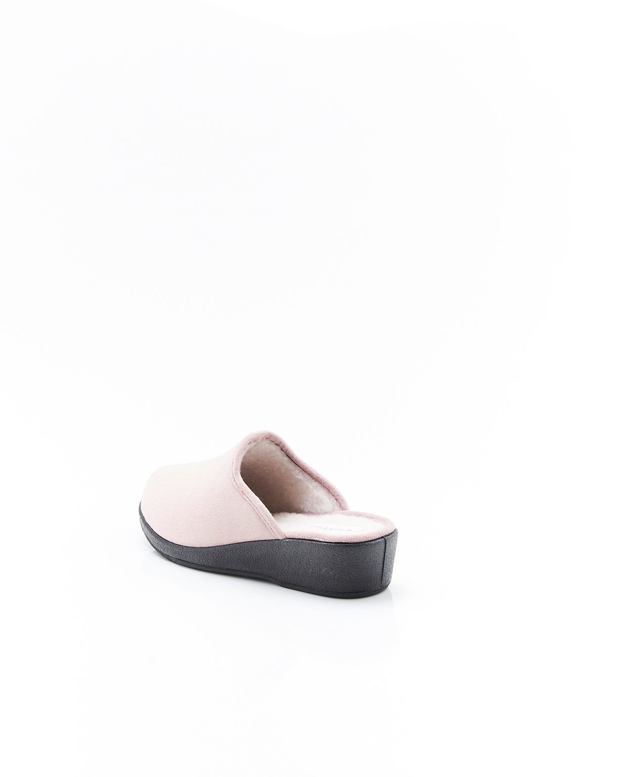 Mules compensées Thermolactyl en velours