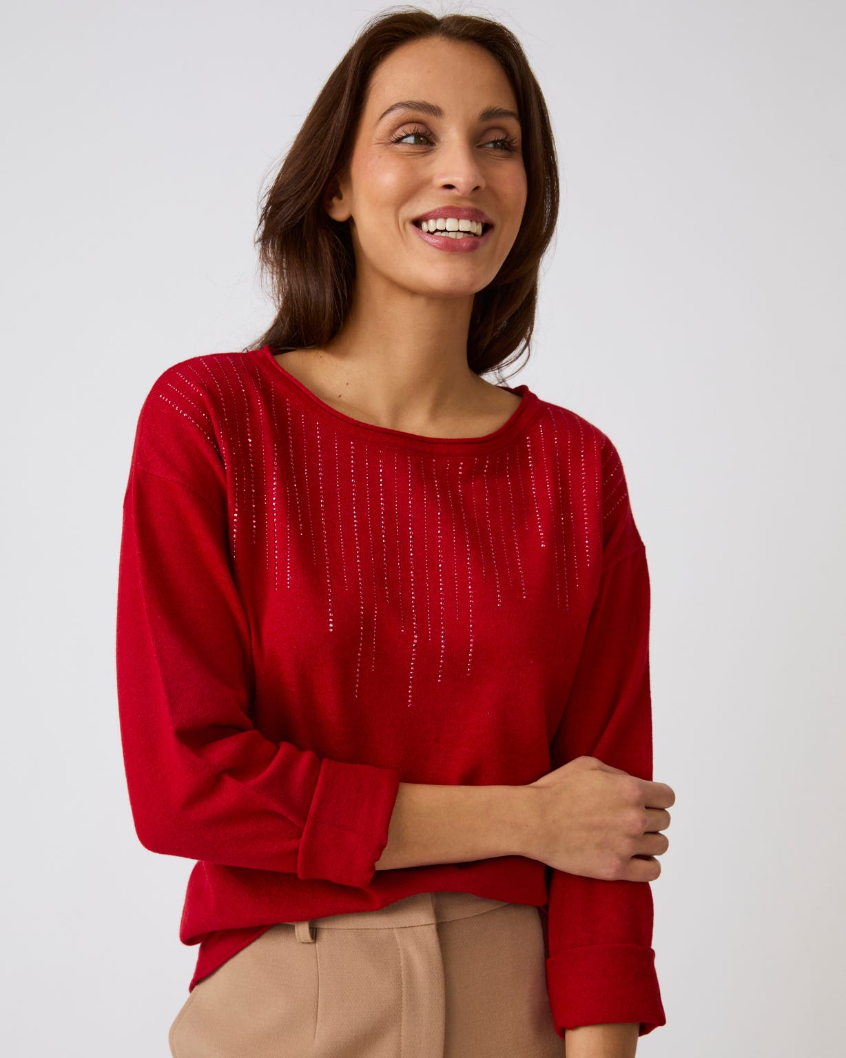 Pull à strass