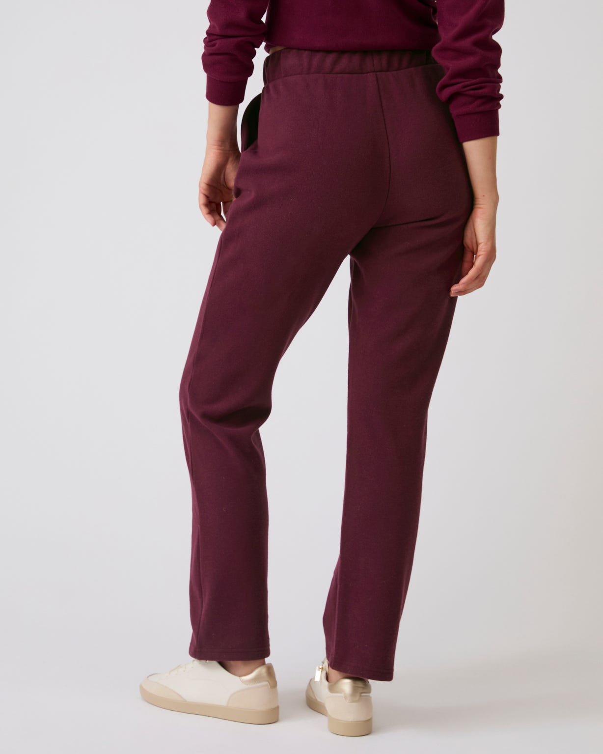 Pantalon de détente enfilable côtelé