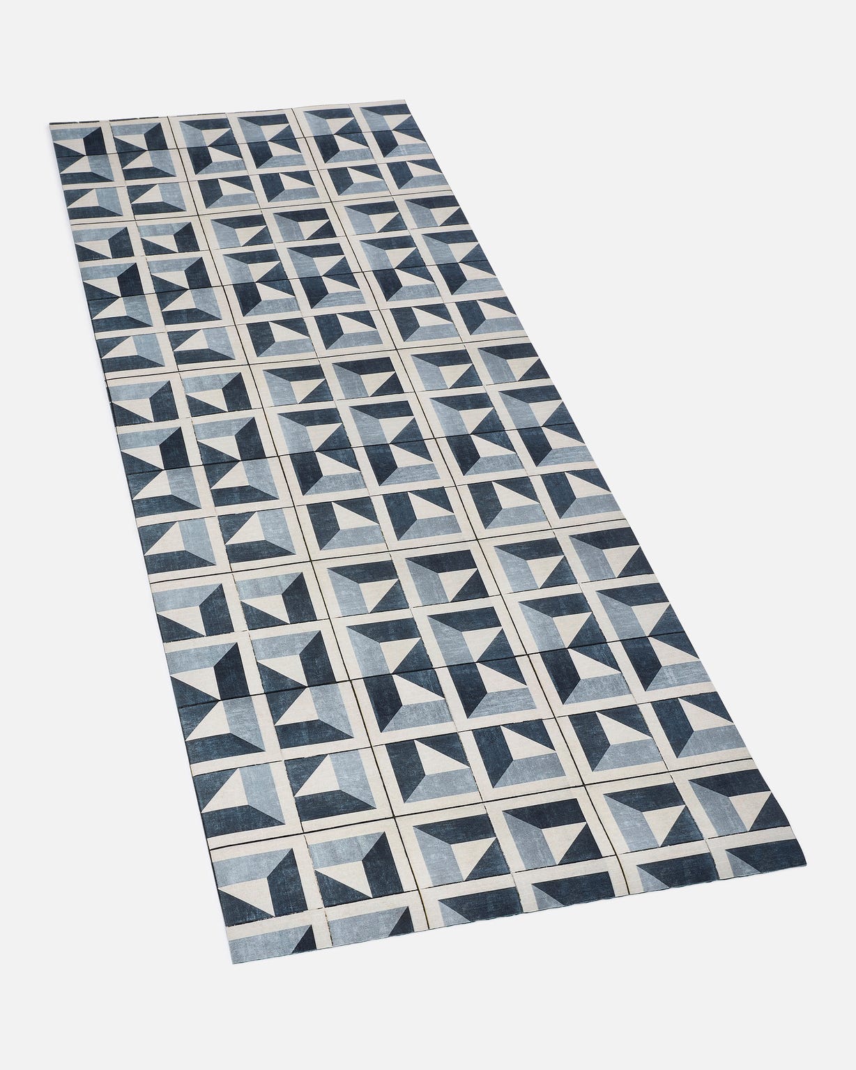 Tapis de cuisine motif graphique