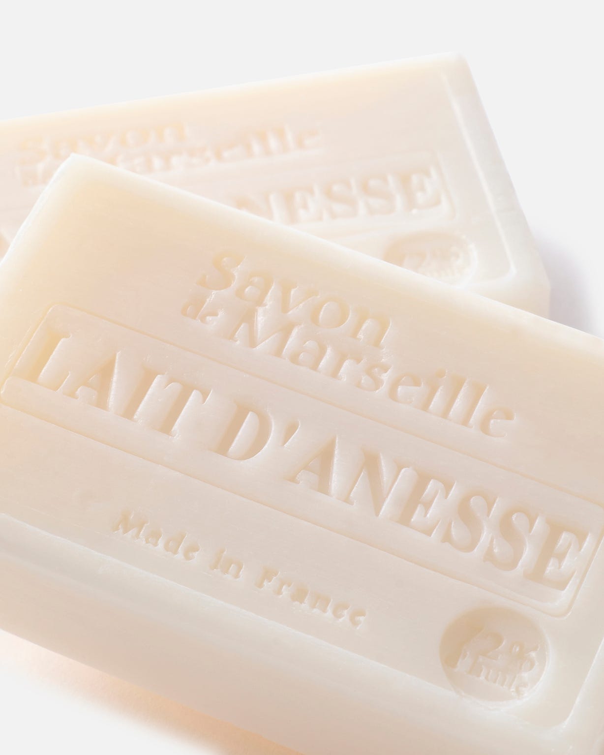 Lot de 2 savons au lait d'ânesse Le Chatelard 1802
