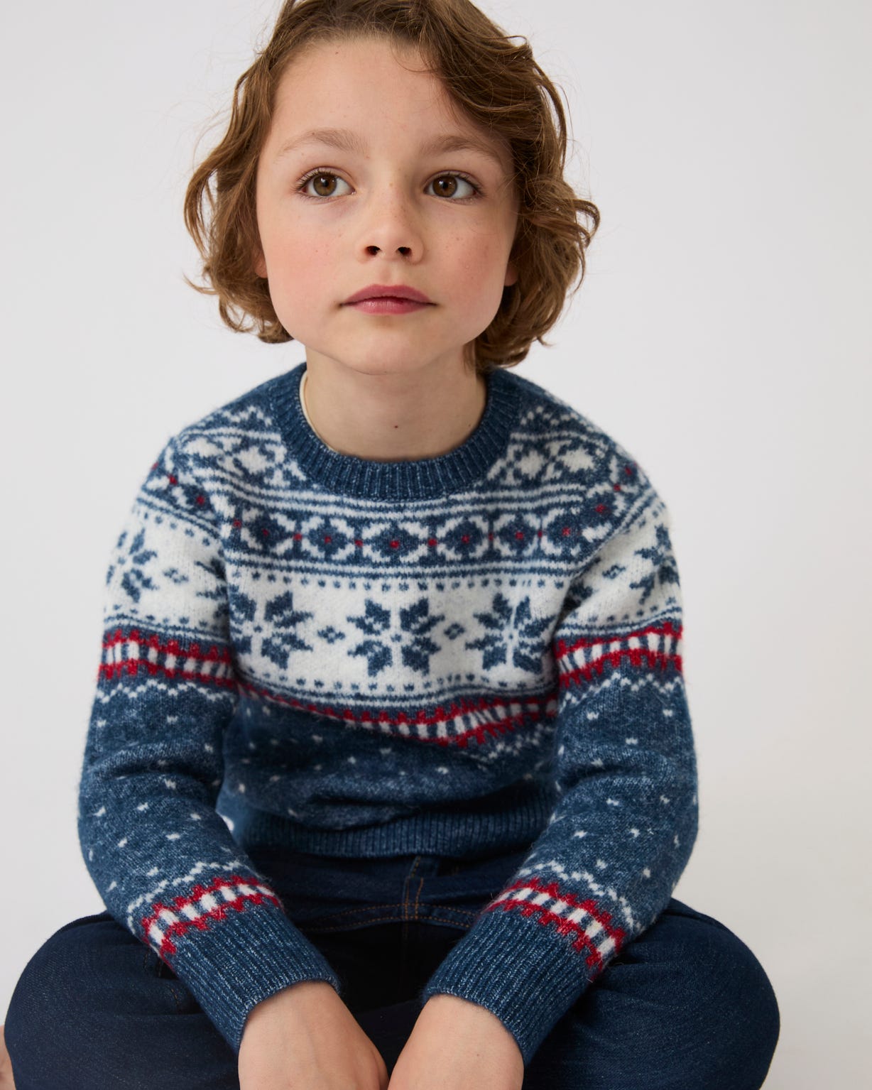 Pull de Noël enfant Thermolactyl