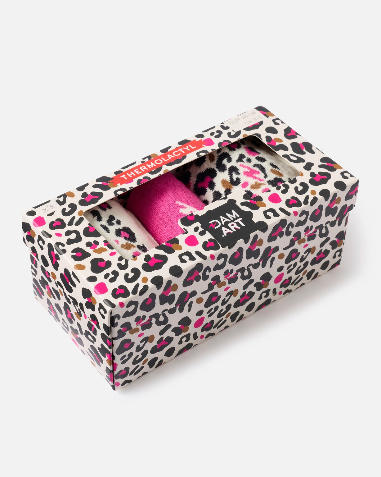 Lot de 3 paires de chaussettes Thermolactyl Dam.art