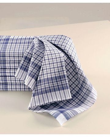 Lot de 12 mouchoirs pur coton homme