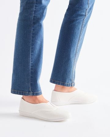 Ballerines en toile
