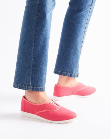 Ballerines en toile