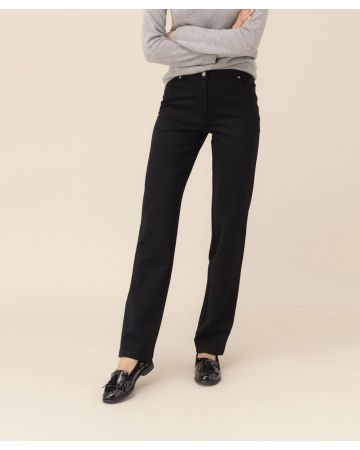 Pantalon coupe droite maille milano