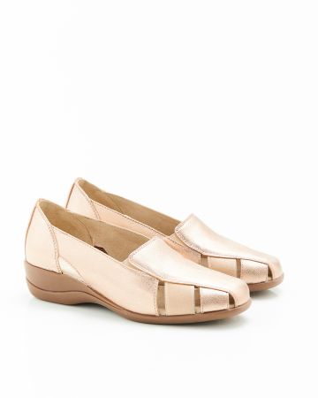 Mocassins dessus cuir