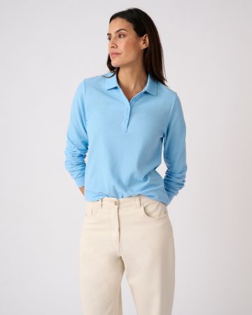 Polo maille piquée