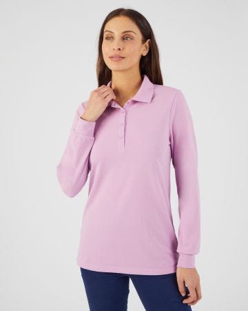Polo maille piquée