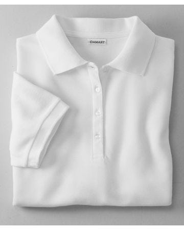 Polo maille piquée
