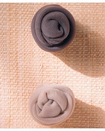 Lot de 6 paires de socquettes, voile 15 deniers