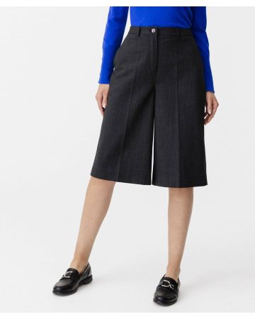 Jupe-culotte flanelle bi-extensible