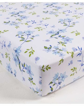 Drap-housse pur coton Eloise.