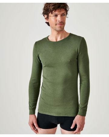 T-shirt col rond maille classique Thermolactyl