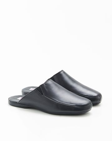 Mules dessus cuir