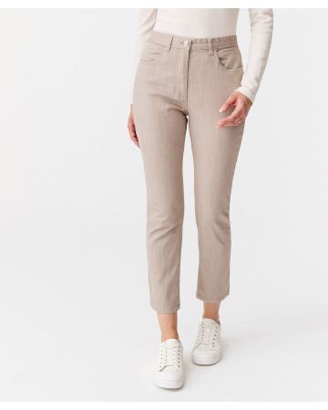 Pantalon stretch en toile, 3 statures.