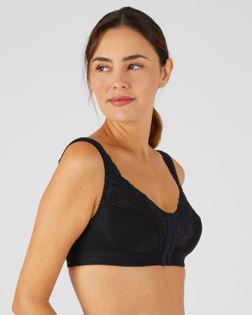 Soutien-gorge sans armatures, ouvert devant