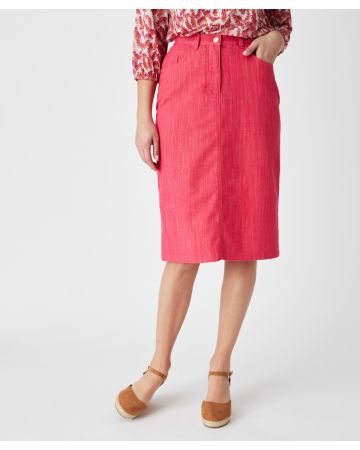 Jupe toile extensible