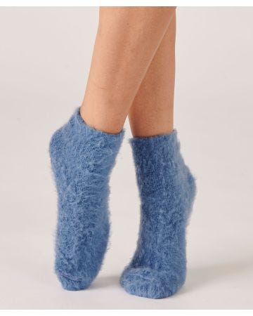 Mi-chaussettes de lit réversibles et mixtes Thermolactyl.