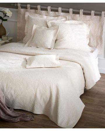 Couvre-lit piqué de coton