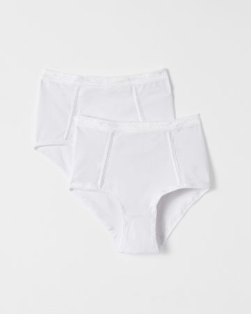 Lot de 2 culottes effet ventre plat