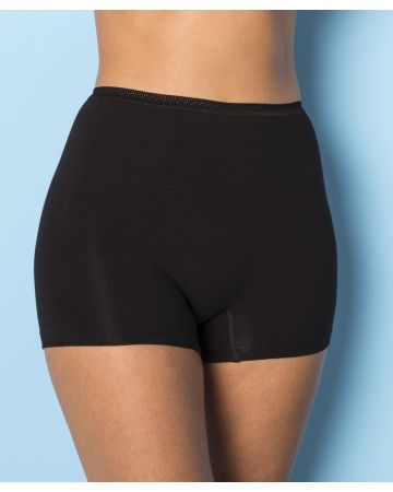 Lot de 2 shorties coton stretch